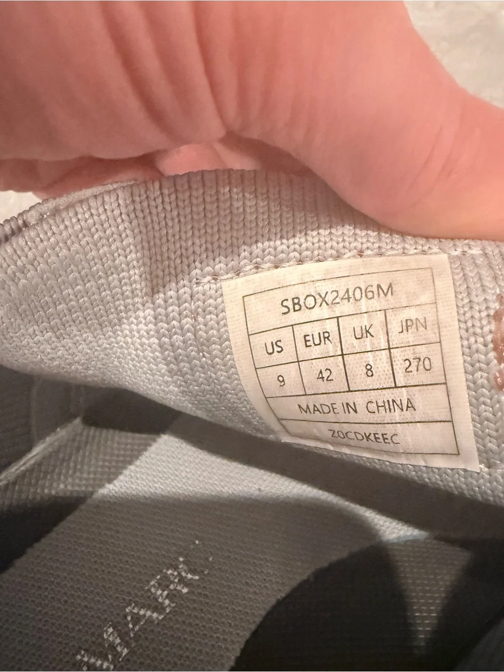 Men's Light Gray Knit Lace-Up Casual Shoes